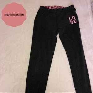 “Love” grey sweats